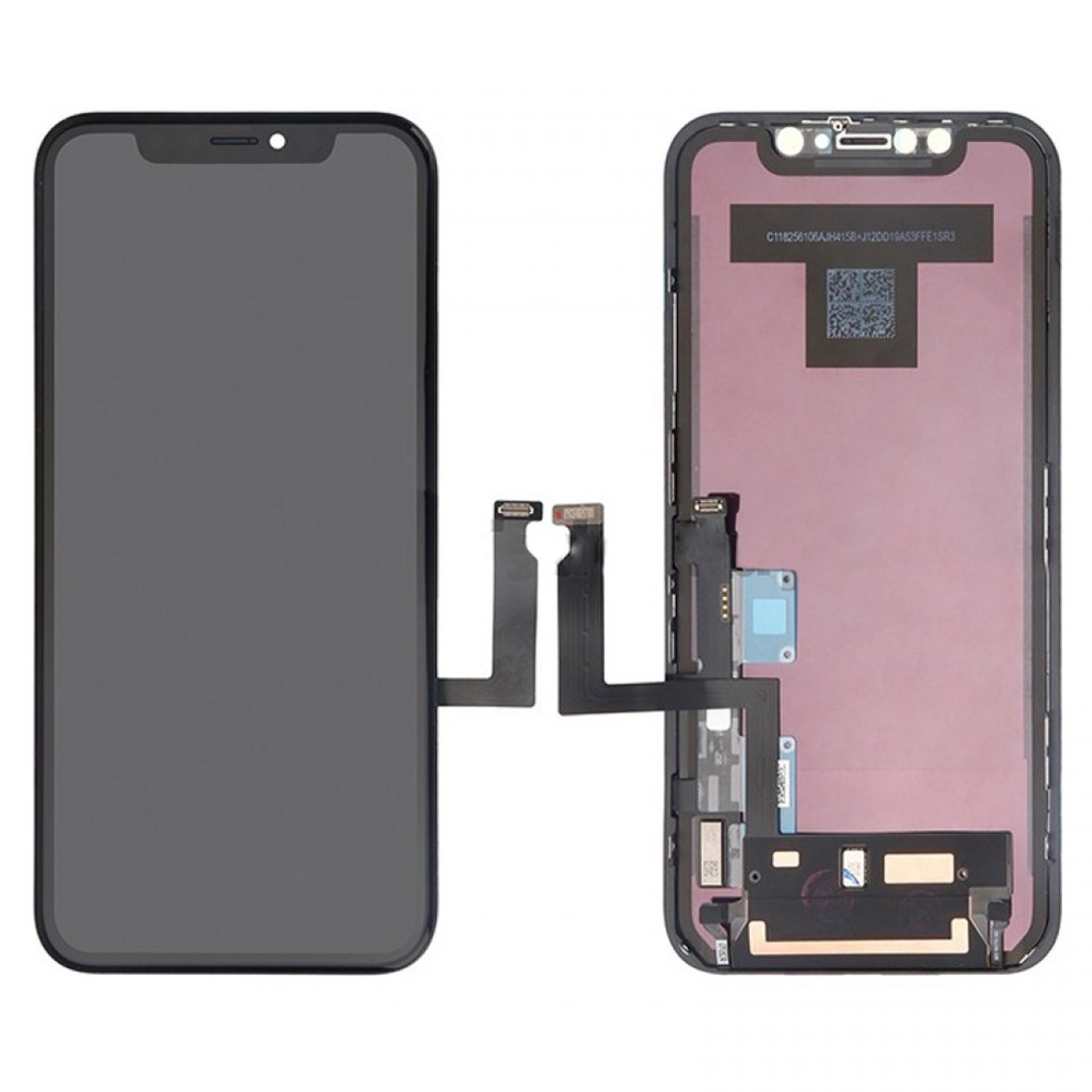 iPhone XR フロントパネル 黒｜再生品