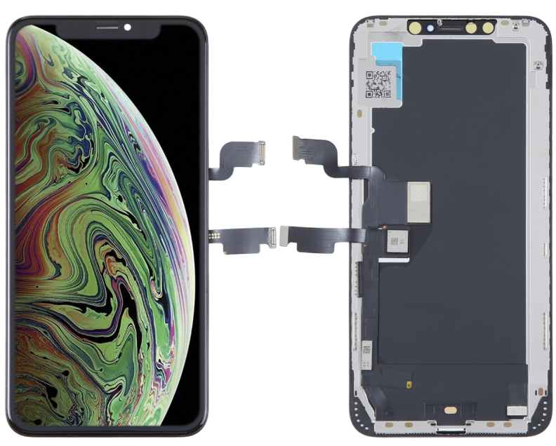 iPhone XS Max フロントパネル 黒｜再生品