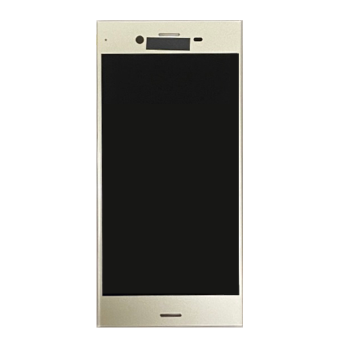 [X3033液晶｜LCD] Xperia XZ1 フロントパネル 銀｜再生品
