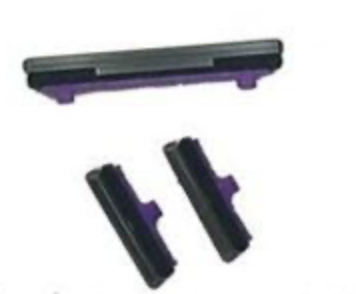 （取り寄せ品）Galaxy S10+ サイドキー　黒