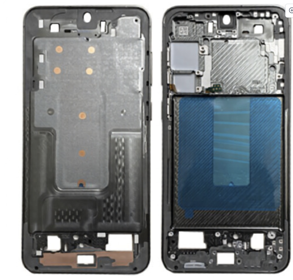 [X9506ﾐﾄﾞﾙﾌﾚｰﾑ] （取り寄せ品）Galaxy S23+ ミドルフレーム サイドキー付き