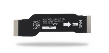 （取り寄せ品）Galaxy Fold 5G F907N メインボード フレックスケーブル