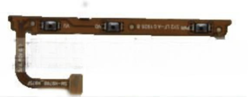 （取り寄せ品）Galaxy Note10+（N975F｜N976B）4G｜5G通用 　ボリューム パワースイッチフレックスケーブル