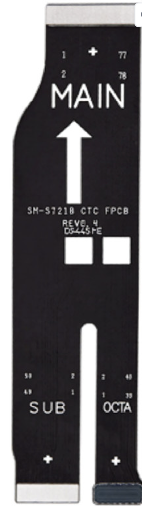 （取り寄せ品）Galaxy S24 FE メインボード フレックスケーブル