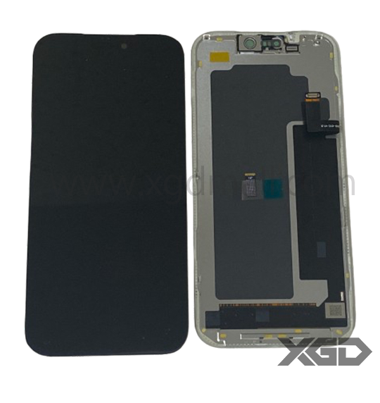 iPhone 17Pro Max フロントパネル 黒｜互換品（HardOLED）