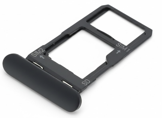 [X9678SIM] （取り寄せ品）Xperia 10 II SIM カードトレイ 黒