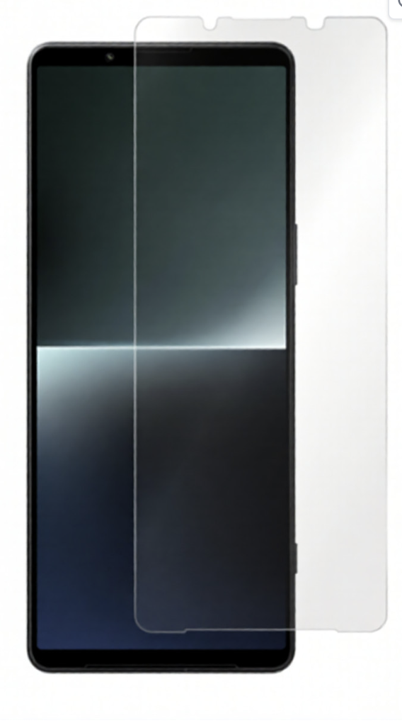 （取り寄せ品）Xperia1 V用厚み0.33mm強化ガラス液晶保護フィルム