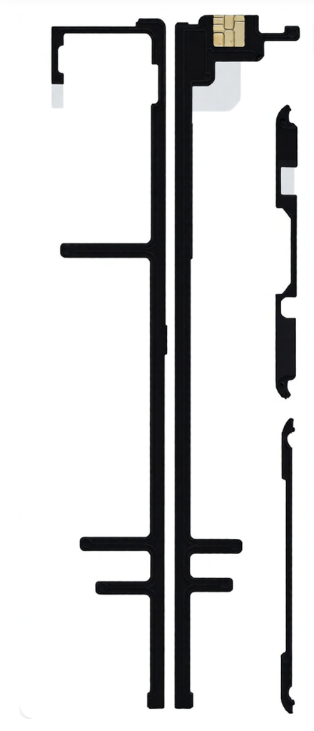 （取り寄せ品）Xperia 5 II フロントパネル用両面テープ（5個セット）