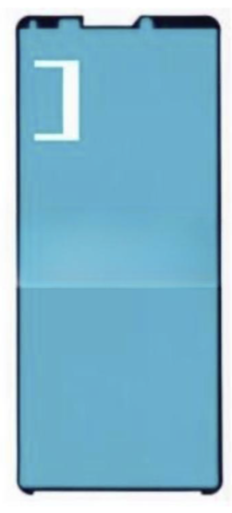 （取り寄せ品）Xperia 10 Ⅲ｜Xperia 10 Ⅲ Lite 通用フロントパネル用両面テープ（5個セット）