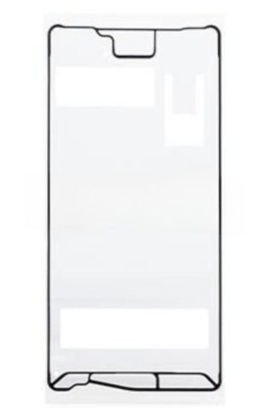 （取り寄せ品）Xperia X フロントパネル用 両面テープ（5個セット）