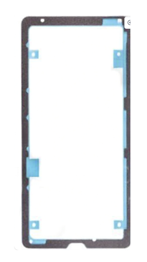 （取り寄せ品）Xperia XZ3 (H8416 SO-01L SOV39 801SO) バックパネル用 両面テープ（5個セット）