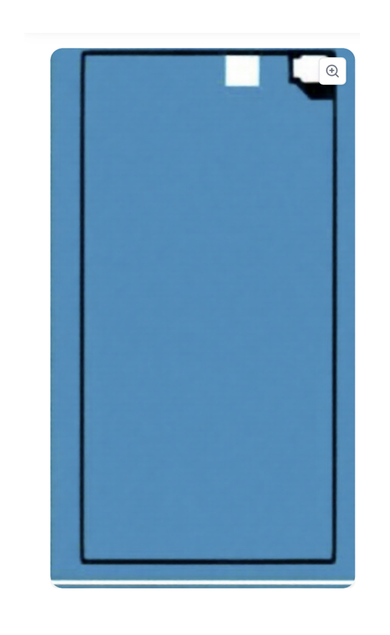 （取り寄せ品）Xperia Z Ultra (SOL24 C6833 XL39h) バックパネル用 両面テープ（5個セット）