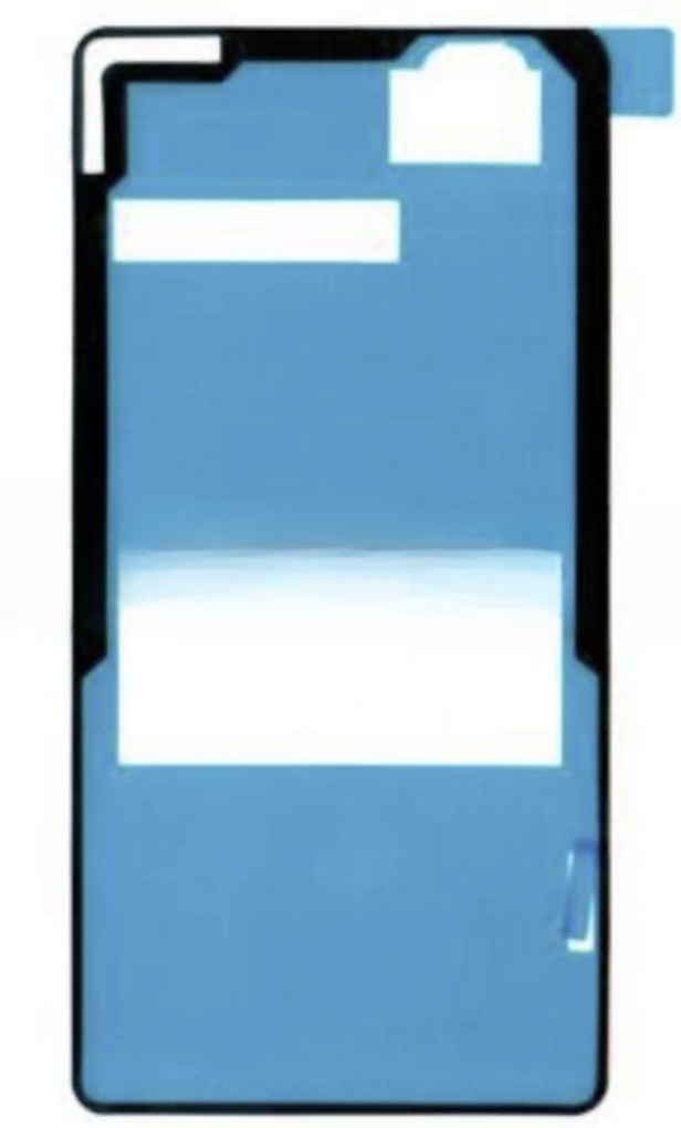 （取り寄せ品）Xperia Z3 Compact (D5833) バックカバー用両面テープ（5個セット）