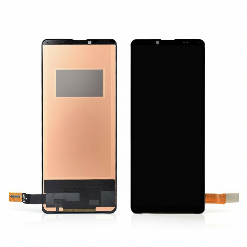 Xperia 10 Ⅲ｜10ⅢLite フロントパネル 黒 ｜TFT互換品