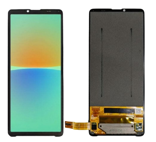 Xperia 10 Ⅳ フロントパネル 黒 ｜互換品