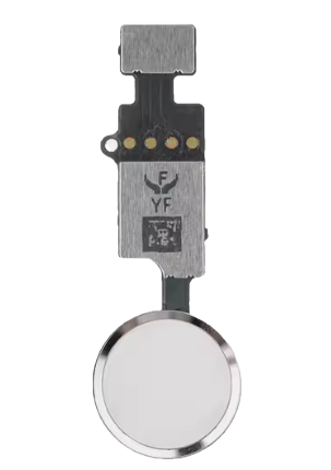 iPhone 7G｜7P｜8G｜8P｜SE2｜SE3 感圧式ホームボタン 銀｜YF製