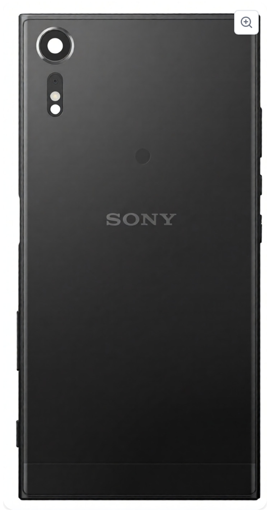 （取り寄せ品）Xperia XZs (G8231 SO-03J SOV35 602SO) 通用 バックカバー付きミドルフレーム ASSY 黒