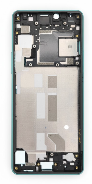 （取り寄せ品）Xperia 10 V ミドルフレーム 黒