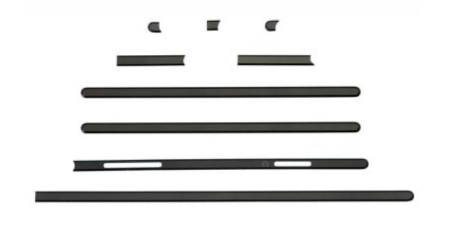 （取り寄せ品）Xperia T2 Ultra (D5322) サイドプレートセット 黒