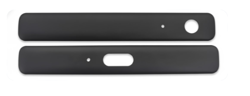 （取り寄せ品）Xperia XZ1 Compact (SO-02K)フレーム 上下セット 黒 