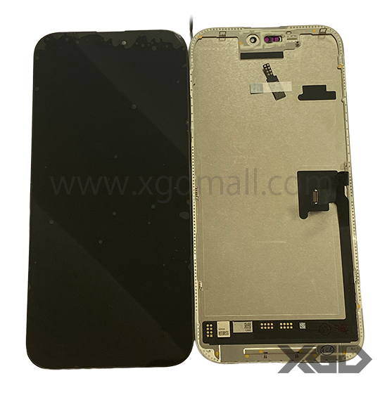 iPhone 16Pro Max フロントパネル 黒｜互換品（SoftOLED）