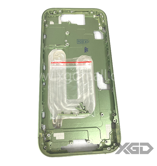 iPhone 17 ミドルフレーム セージ｜eSIM対応モデル