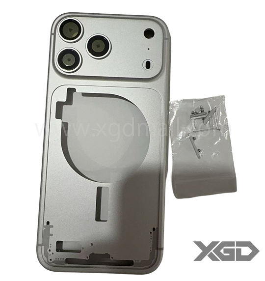 iPhone 17ProMax ミドルフレーム 銀｜eSIM対応モデル