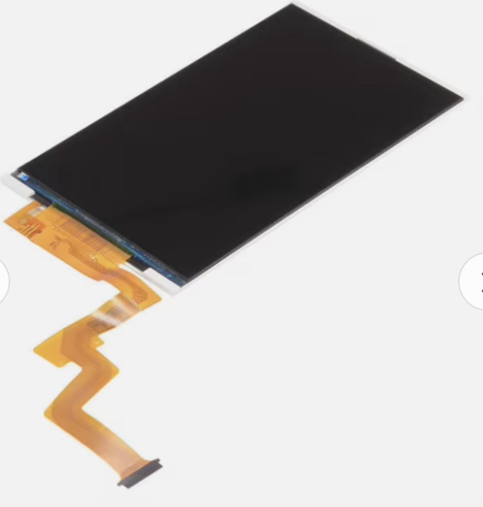 （取り寄せ品）NEW 2DS LL 上部LCDディスプレイ 黒 