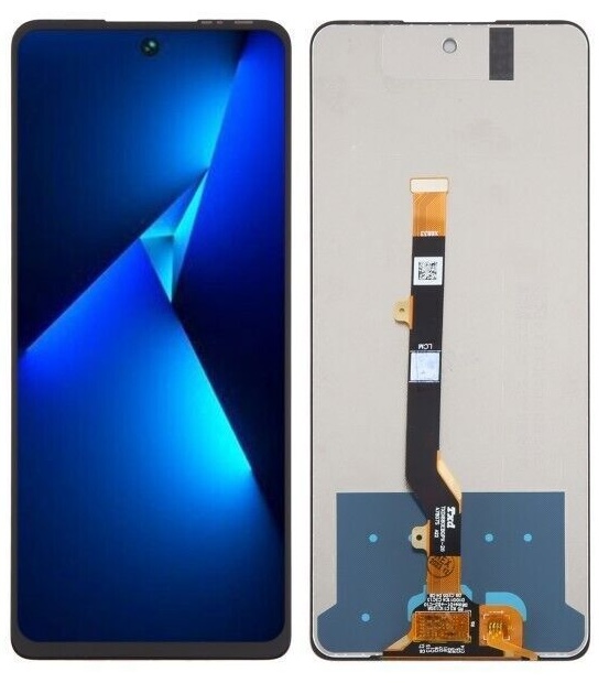 （取り寄せ品）Tecno Pova 5 LH7n フロントパネル 黒