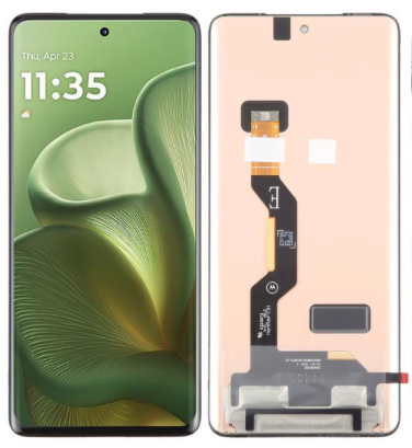 （取り寄せ品）Motorola Edge 60｜ 60Pro｜ 60Fusion｜60S フロントパネル 黒｜純正組立品