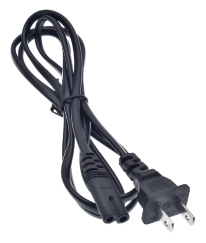 （取り寄せ品 ）AC電源ケーブル（2ピン・メガネ型）