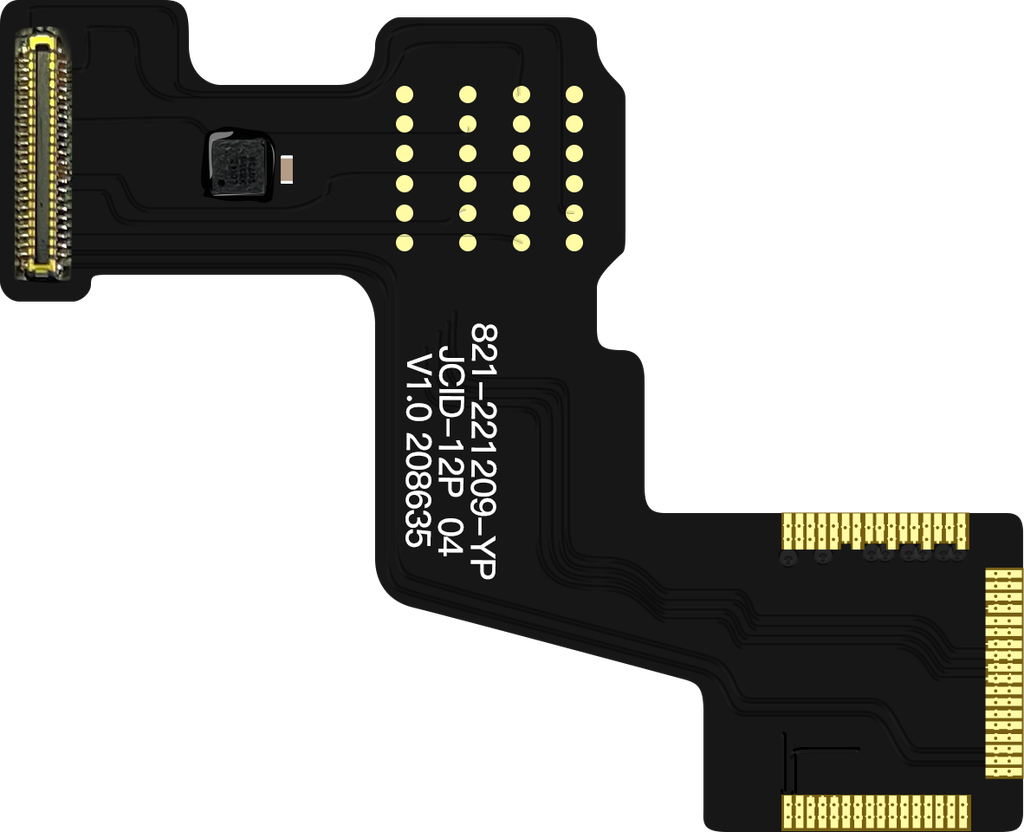 （取り寄せ品）JCID iPhone 12 Pro用 リアカメラ修復フレックスケーブル（はんだ付けタイプ）