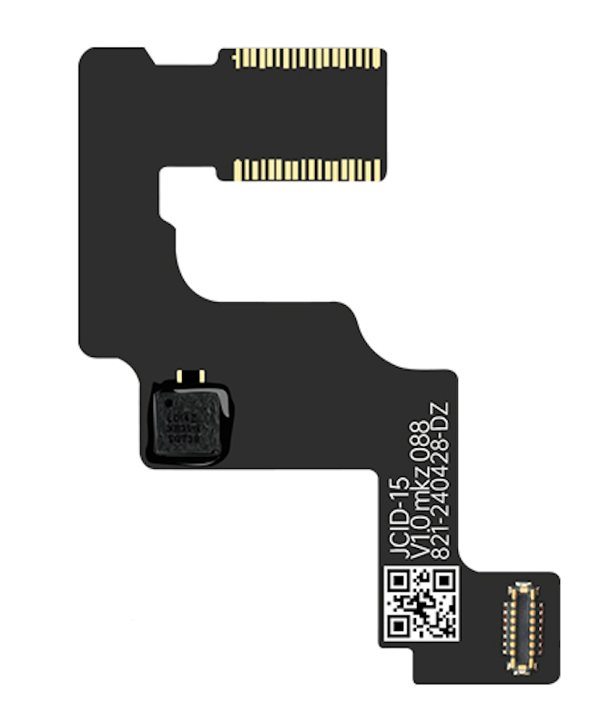 [G3155] （取り寄せ品）JCID iPhone 15 フロントカメラ修復フレックスケーブル（はんだ付けタイプ）