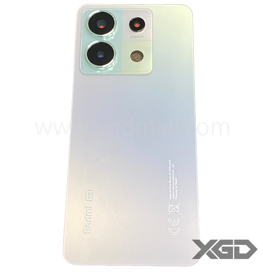 （取り寄せ品 ）Xiaomi Redmi Note13Pro バックパネル（レンズ付）オーロラパープル