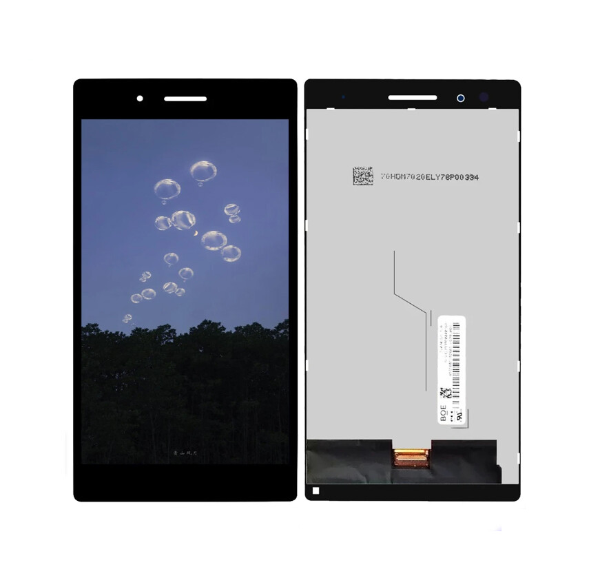 （取り寄せ品 ）Lenovo Tab 7 TB-7304X TB-7304F TB-7304I TB-7304 フロントパネル 黒 