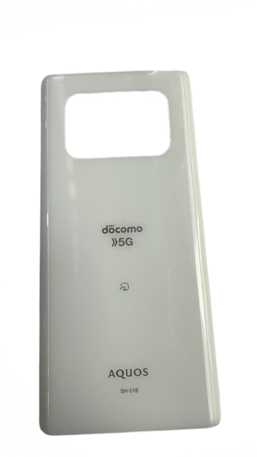 AQUOS R6 バックカバー ホワイト（レンズなし）