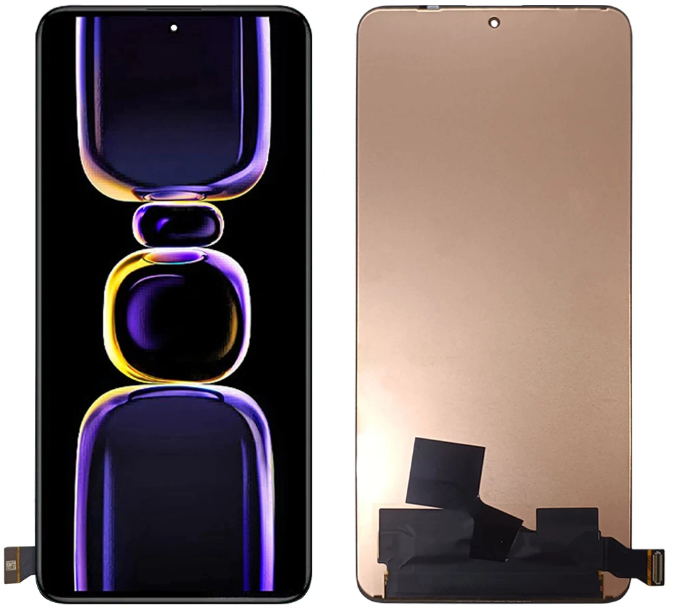 （取り寄せ品）Xiaomi Redmi K60｜ K60Proフロントパネル 黒｜LCD互換品