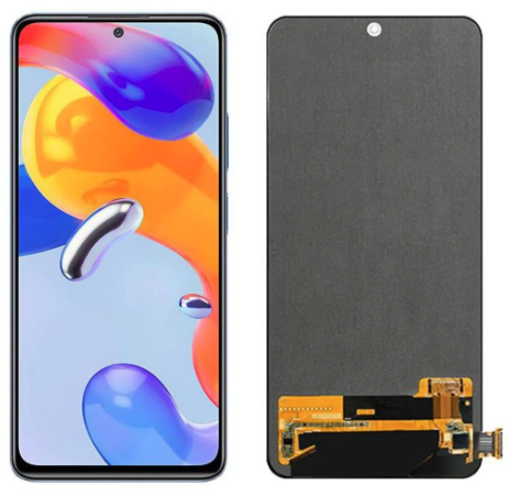 （取り寄せ品）Xiaomi Redmi Note 12 Pro 4G フロントパネル 黒 