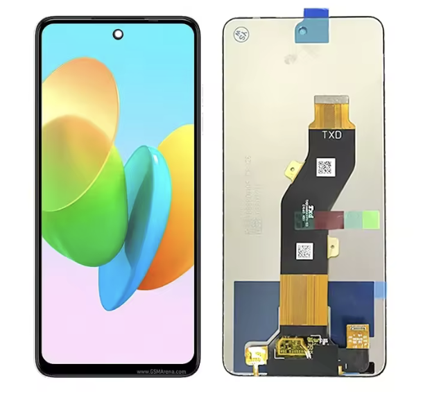 （取り寄せ品）TECNO SPARK20C フロントパネル 黒｜互換品