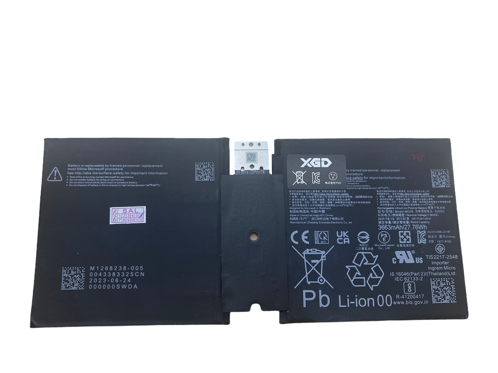 Surface Go 4 バッテリー