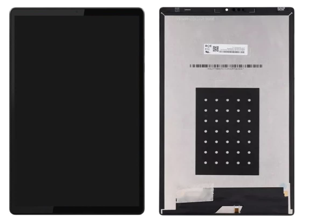 （取り寄せ品）Lenovo Tab K10 フロントパネル 黒｜純正組立品