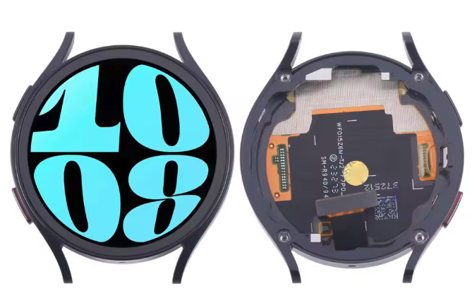 （取り寄せ品）Galaxy Watch 6 44mm フロントパネル 枠有 黒