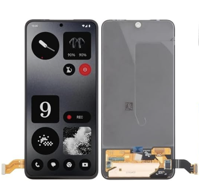 （取り寄せ品）Nothing CMF PHONE 1 フロントパネル 黒