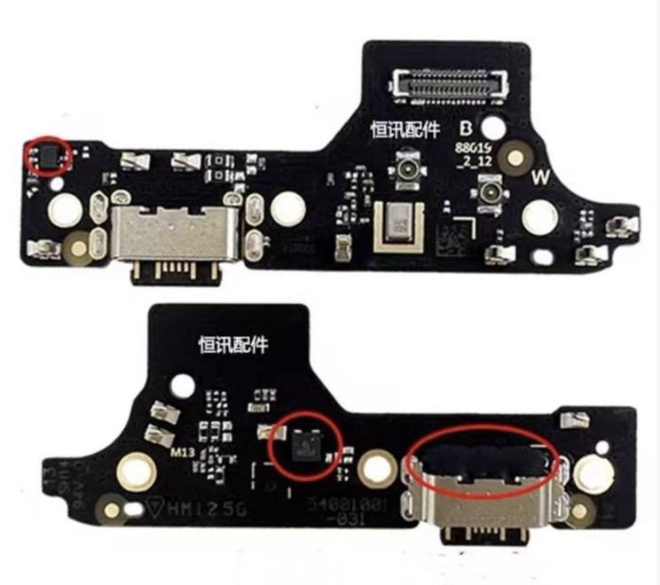 （取り寄せ品）Xiaomi 12 5G ドックコネクタポート