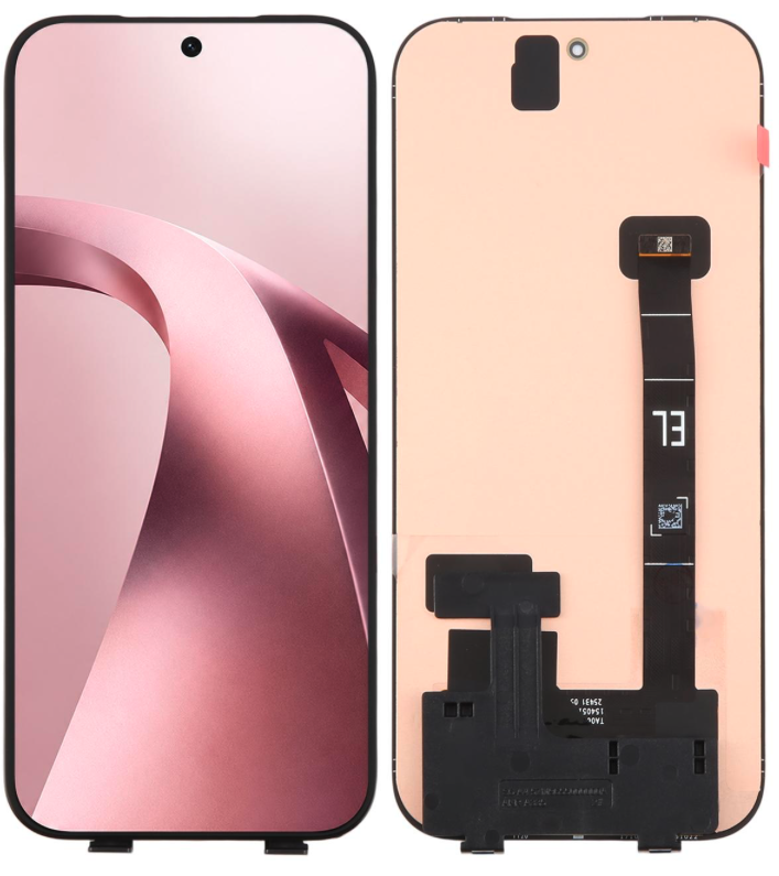 （取り寄せ品）Xiaomi 17T フロントパネル 黒｜純正組立品