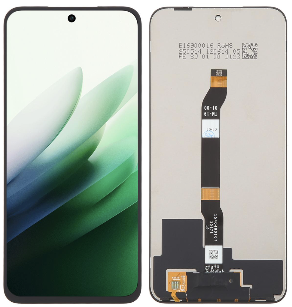 （取り寄せ品）Redmi15 5G フロントパネル 黒｜再生品