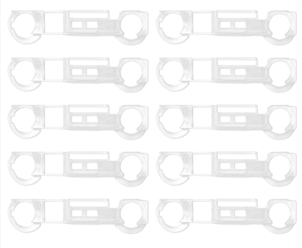 [X2736プラスチックパーツ] iPhone XS｜XS Max インカメラリング+近接センサーブラケット 100個セット