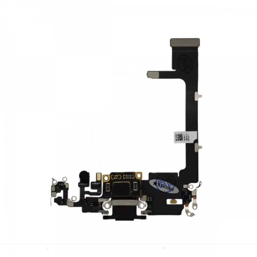 [X2330ライトニングコネクタ｜充電ポート] iPhone 11Pro ドックコネクター 黒  取り外し品