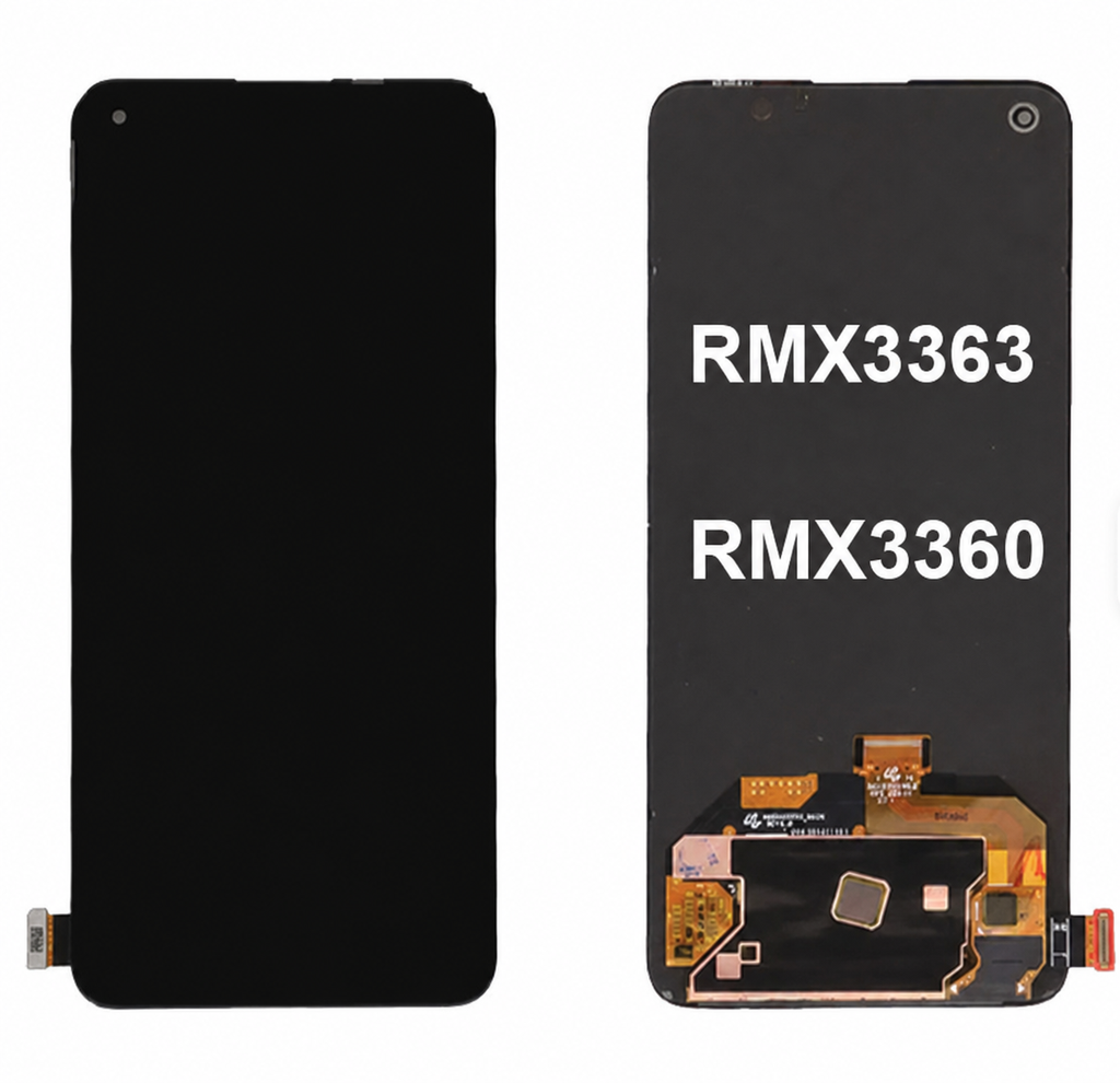  （取り寄せ品）OPPO Realme Gt Master explorer Edition 5G フロントパネル 黒