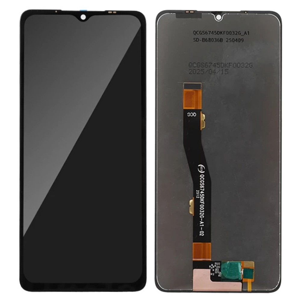 （取り寄せ品）DOOGEE Note58｜Note 58 Pro フロントパネル  黒